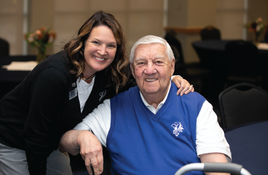 Anne Gannaway and Ed Rogalski