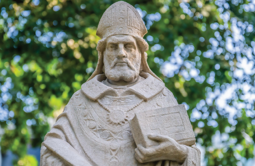 Saint Ambrose Statue